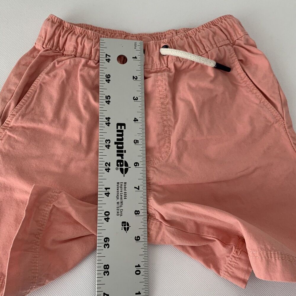 Tommy Bahama Shorts Boys Small 5/6 Pink Drawstring Stretch Waist Pockets Pull On - Picture 7 of 9